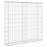 NNEVL Gabion Wall with Covers Galvanised Steel 80x20x100 cm