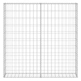 NNEVL Gabion Wall with Covers Galvanised Steel 80x20x100 cm