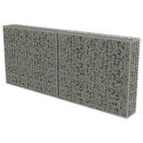 NNEVL Gabion Wall with Covers Galvanised Steel 200x20x85 cm