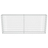 NNEVL Gabion Wall with Covers Galvanised Steel 200x20x85 cm