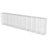 NNEVL Gabion Wall with Covers Galvanised Steel 600x50x150 cm