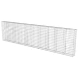 NNEVL Gabion Wall with Covers Galvanised Steel 600x30x150 cm