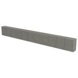 NNEVL Gabion Wall with Covers Galvanised Steel 900x50x100 cm