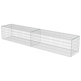 NNEVL Gabion Wall with Covers Galvanised Steel 300x50x50 cm
