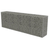 NNEVL Gabion Wall with Covers Galvanised Steel 300x50x100 cm
