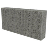 NNEVL Gabion Wall with Covers Galvanised Steel 300x50x150 cm