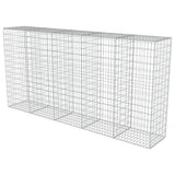 NNEVL Gabion Wall with Covers Galvanised Steel 300x50x150 cm