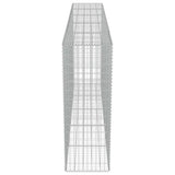 NNEVL Gabion Wall with Covers Galvanised Steel 300x50x150 cm