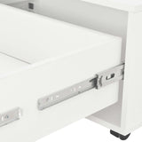 NNEVL Coffee Table High Gloss White 60x60x35 cm Chipboard