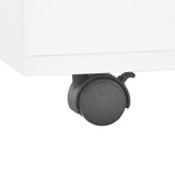NNEVL Coffee Table High Gloss White 120x60x35 cm