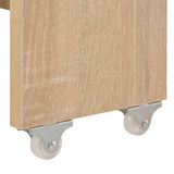 NNEVL Extendable Dining Table Sonoma Oak 175x90x75 cm