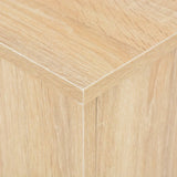 NNEVL Extendable Dining Table Sonoma Oak 175x90x75 cm