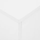 NNEVL Extendable Dining Table High Gloss White 175x90x75 cm