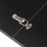 NNEVL Extendable Dining Table High Gloss Black 175x90x75 cm
