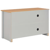 NNEVL TV Cabinet Grey 95x39x58 cm