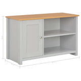 NNEVL TV Cabinet Grey 95x39x58 cm