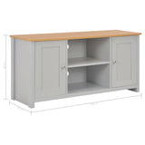 NNEVL TV Cabinet Grey 120x39x58 cm