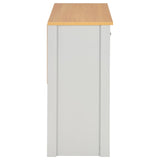 NNEVL Console Table Grey 97x35x76 cm