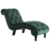 NNEVL Chaise Lounge Green Velvet