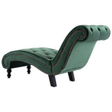 NNEVL Chaise Lounge Green Velvet