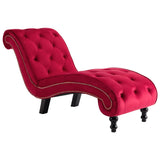 NNEVL Chaise Lounge Red Velvet