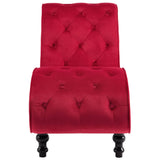 NNEVL Chaise Lounge Red Velvet