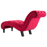 NNEVL Chaise Lounge Red Velvet