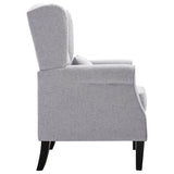 NNEVL Armchair Light Grey Fabric
