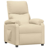 NNEVL TV Recliner Cream Fabric