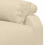 NNEVL TV Recliner Cream Fabric