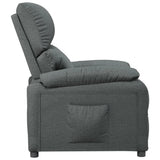 NNEVL TV Recliner Dark Grey Fabric