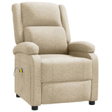 NNEVL Massage Chair Cream Fabric