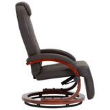 NNEVL TV Recliner Brown Faux Leather