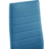 NNEVL Five Piece Dining Set Blue