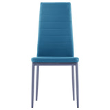 NNEVL Five Piece Dining Set Blue