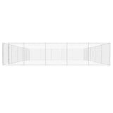 NNEVL Outdoor Dog Kennel Galvanised Steel 950x950x185 cm