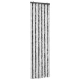 NNEVL Insect Curtain Grey and White 56x185 cm Chenille