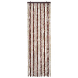 NNEVL Insect Curtain Beige and Light Brown 56x185 cm Chenille