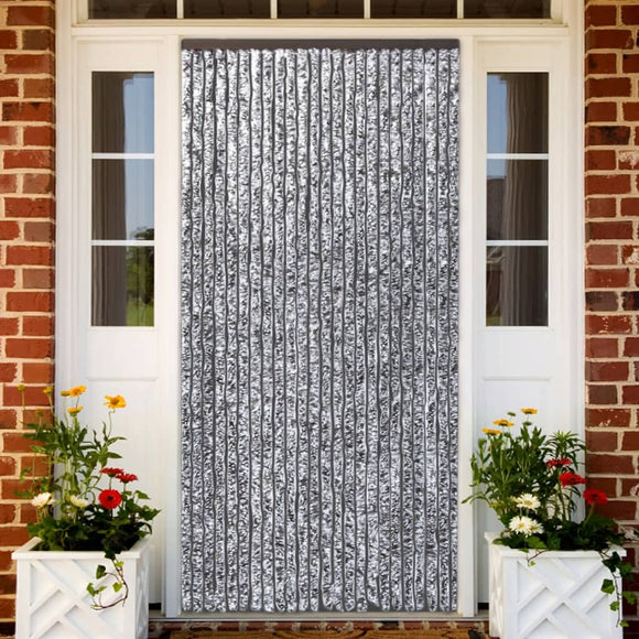 NNEVL Insect Curtain Brown and Beige 90x220 cm Chenille