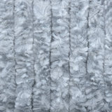 NNEVL Insect Curtain White and Grey 90x220 cm Chenille