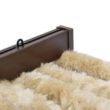 NNEVL Insect Curtain Beige 56x185 cm Chenille