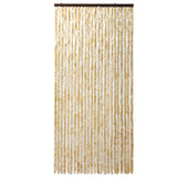 NNEVL Insect Curtain Beige 100x220 cm Chenille