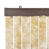 NNEVL Insect Curtain Beige 100x220 cm Chenille