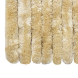NNEVL Insect Curtain Beige 100x220 cm Chenille