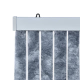 NNEVL Insect Curtain Silver 100x220 cm Chenille