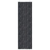 NNEVL Insect Curtain Anthracite 56x185 cm Chenille