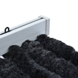 NNEVL Insect Curtain Anthracite 100x220 cm Chenille