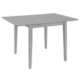 NNEVL 5 Piece Dining Set MDF Grey