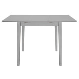 NNEVL 5 Piece Dining Set MDF Grey
