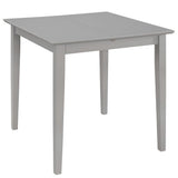 NNEVL 5 Piece Dining Set MDF Grey